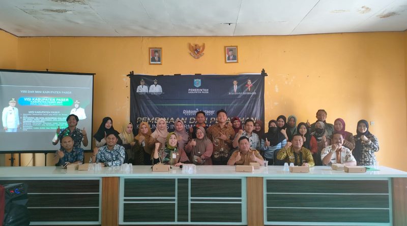 Siap Fasilitasi Desa Digital, DKISP Paser gelar pembinaan terpadu KIM di Desa Kerang