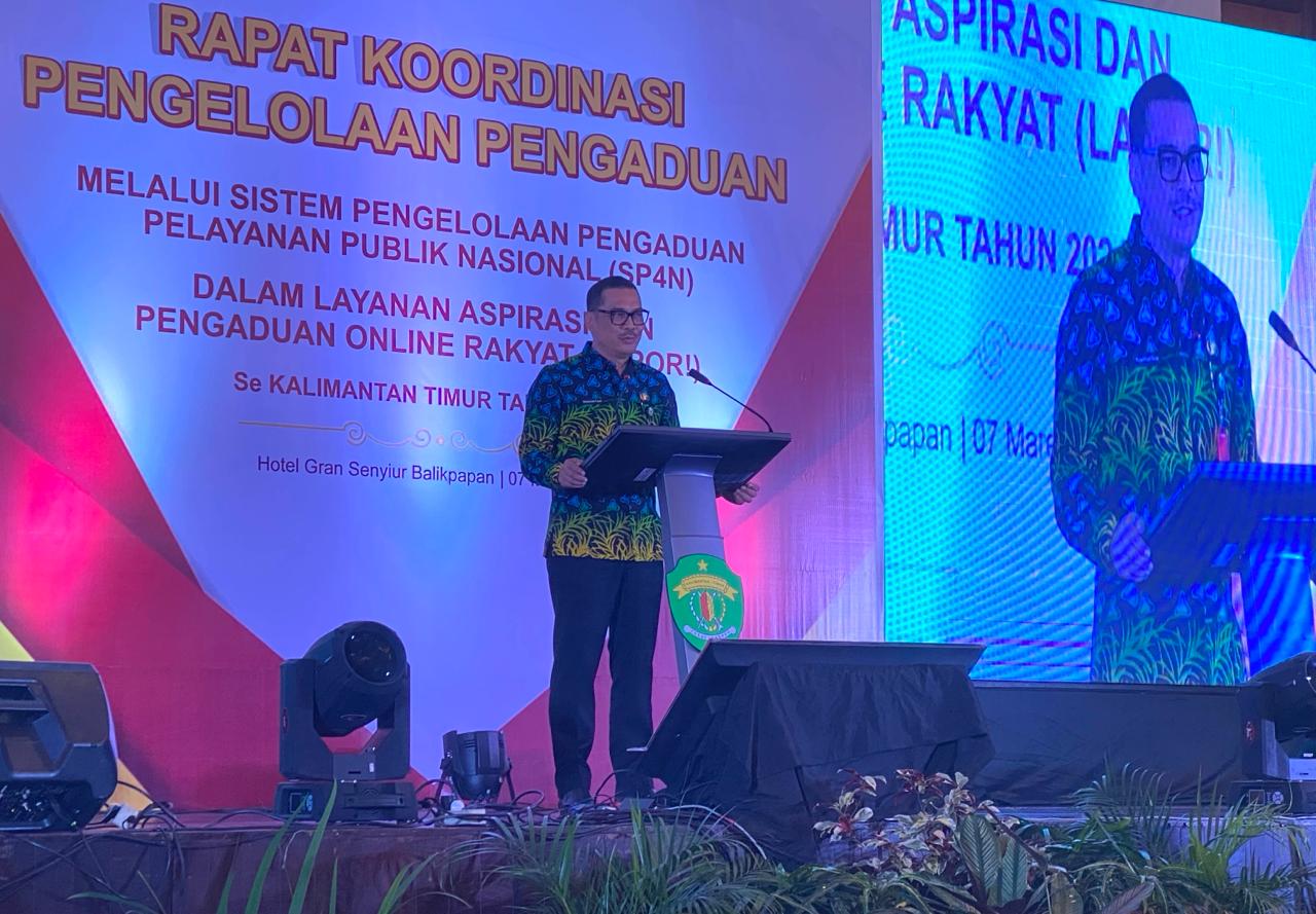 DKISP Paser Ikuti Rakor SP4N LAPOR! Cermin Semangat Pelayanan Publik Inklusif dan Transparan di Kaltim